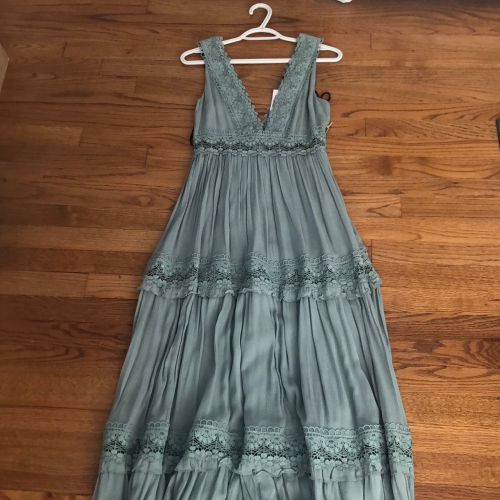 Forever 21 Red Sahara Collection Maxi Dress